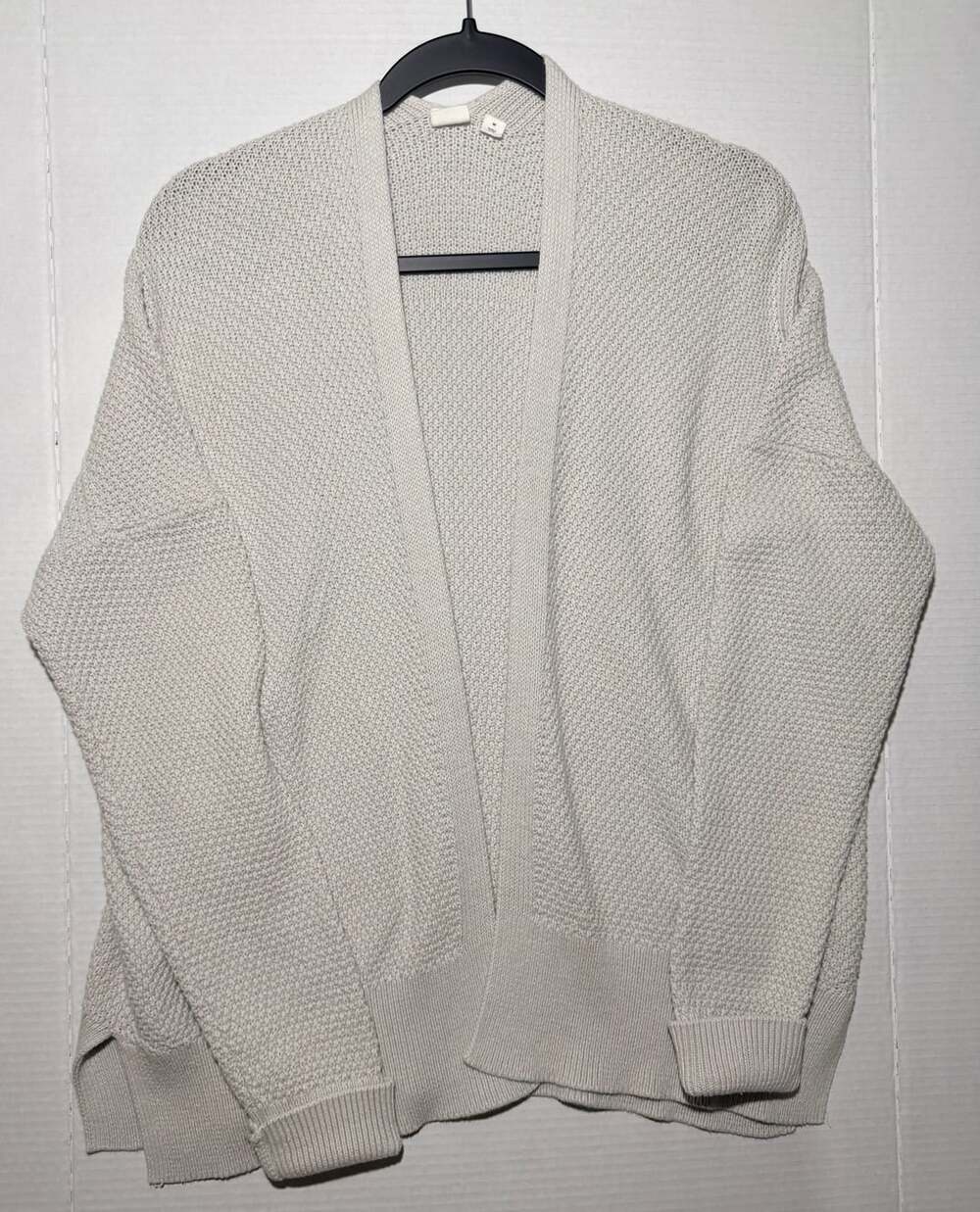 Gap Open Stitch Cardigan Size M Beige Knit Sweater